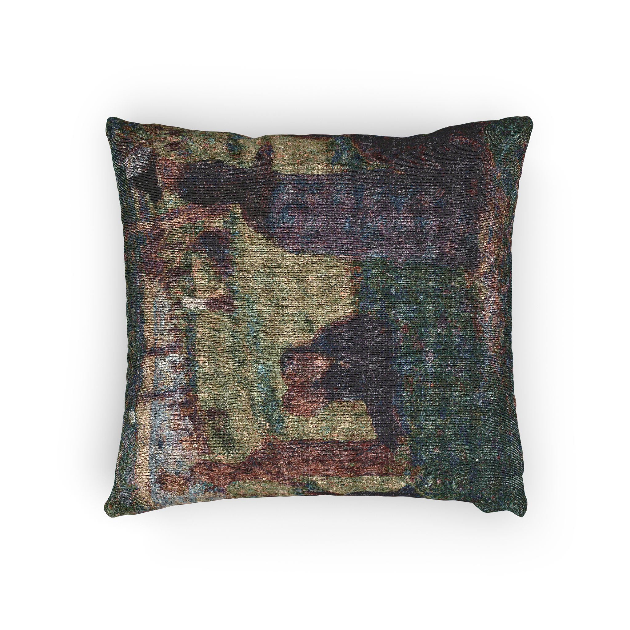 Georges Seurat - Oil Sketch for A Sunday on La Grande Jatte — 1884 | Woven Pillow