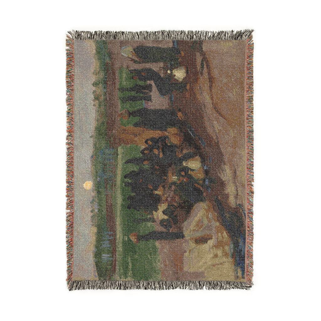 John Singer Sargent - Water Carriers on the Nile | Woven Tapestry Blanket