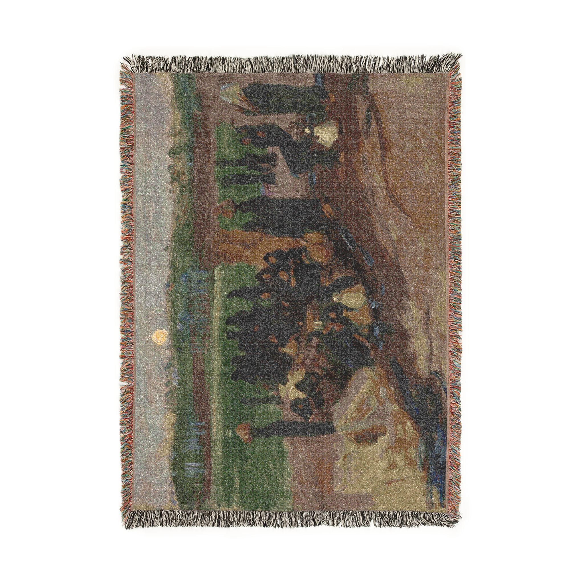 John Singer Sargent - Water Carriers on the Nile | Woven Tapestry Blanket
