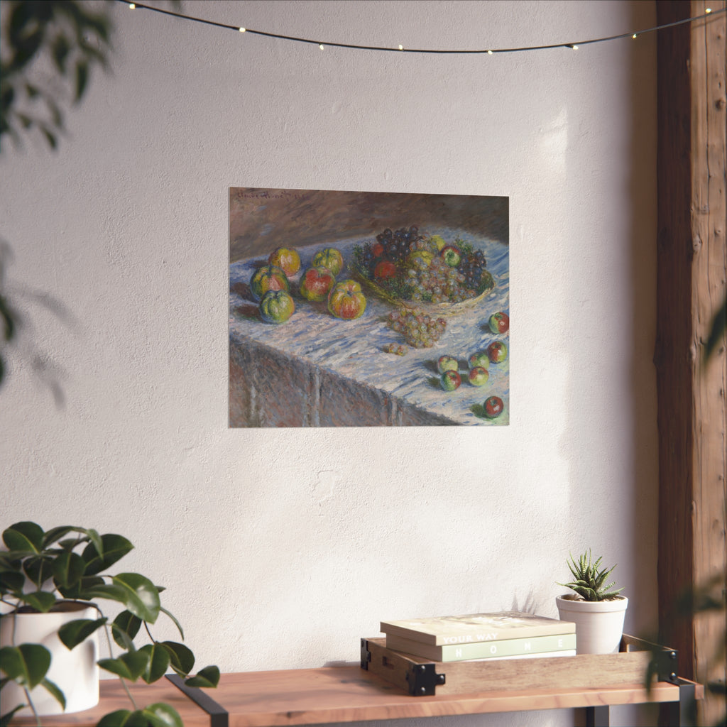 Claude Monet - Apples and Grapes | Fine Art Poster