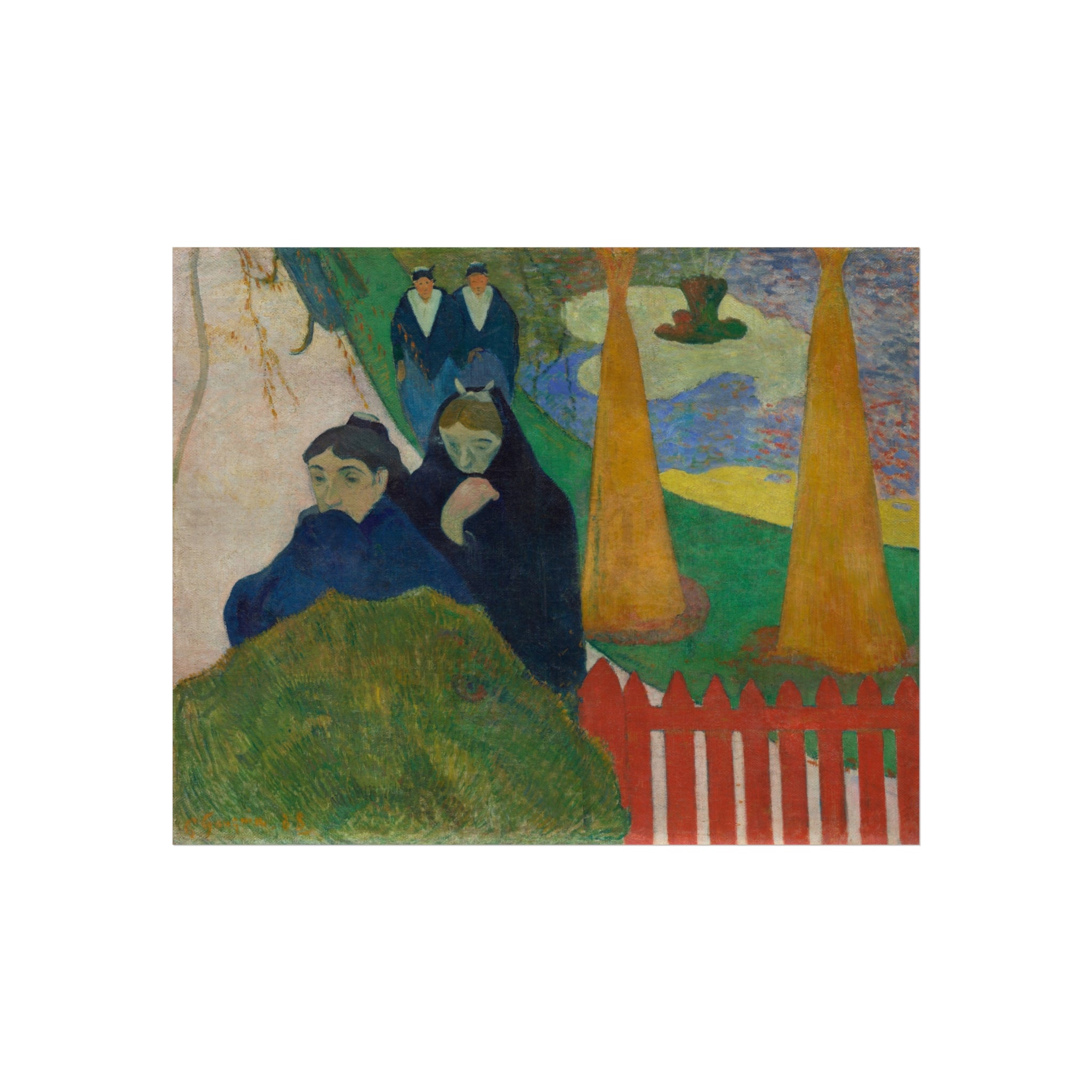 Arlésiennes (Mistral) Paul Gauguin Fine Art Poster