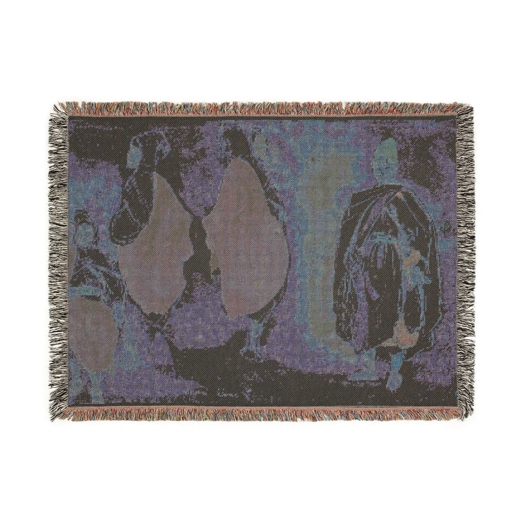 Eugène Delacroix - Four Sketches of Arab Men | Woven Tapestry Blanket