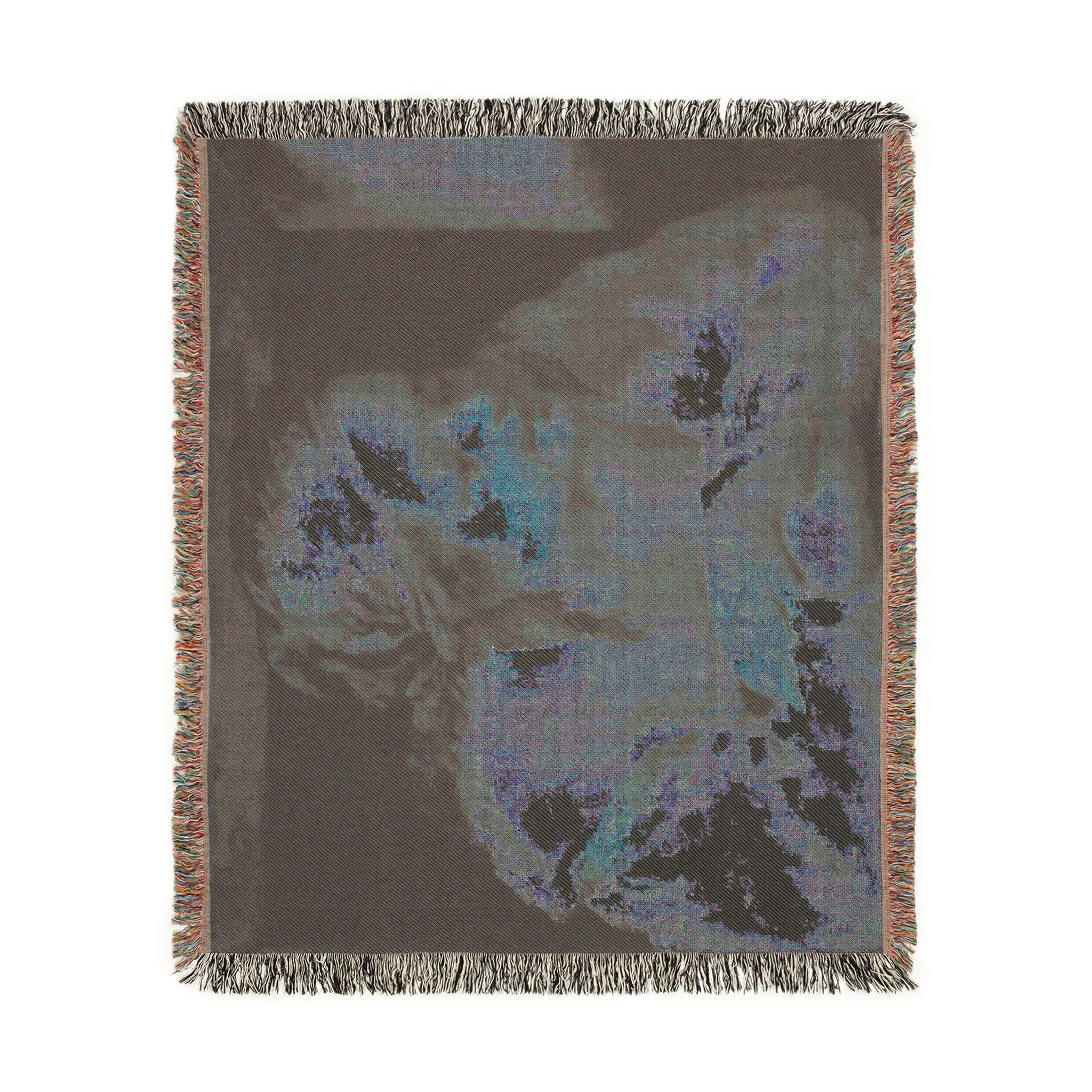 Jean François Millet - Young Woman | Woven Tapestry Blanket
