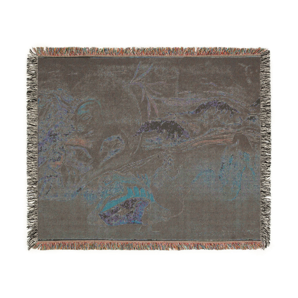 Paul Gauguin - L’univers est créé (The Universe Is Being Created), from the Noa Noa Suite | Woven Tapestry Blanket