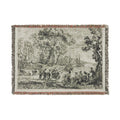Claude Lorrain - The Rape of Europa | Woven Tapestry Blanket