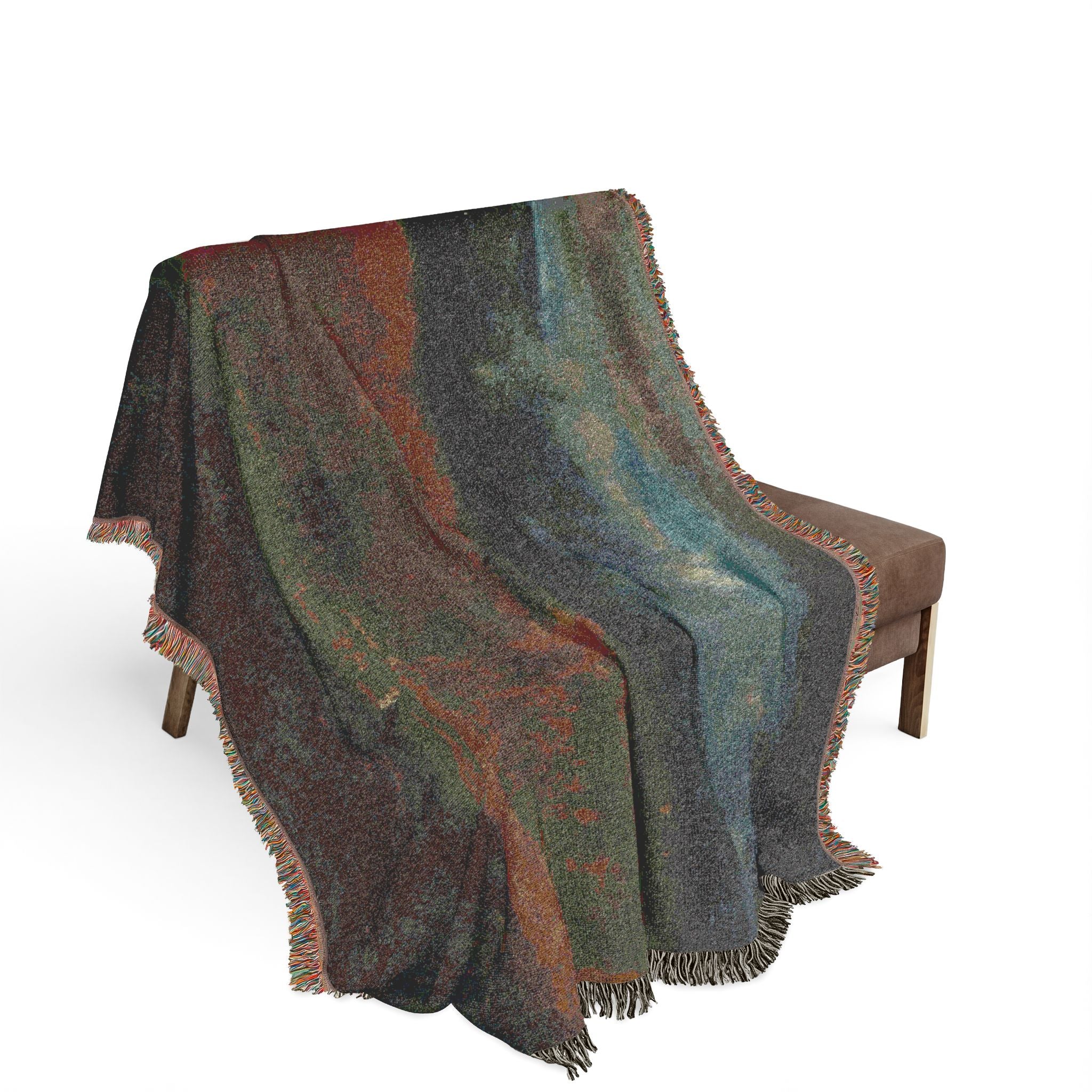Sunlit Valley George Inness Tapestry Blanket
