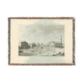 Canaletto - Al Dolo, from Vedute | Woven Tapestry Blanket