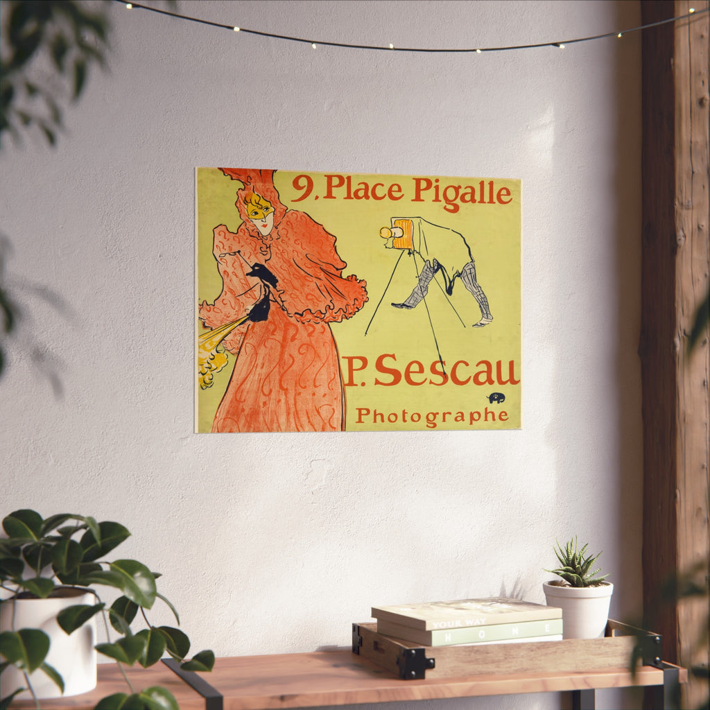 Henri de Toulouse-Lautrec - The Photographer Sescau | Fine Art Poster