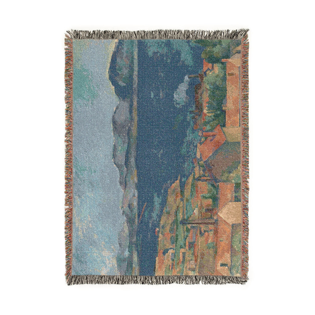 Paul Cezanne - The Bay of Marseille, Seen from L'Estaque | Woven Tapestry Blanket