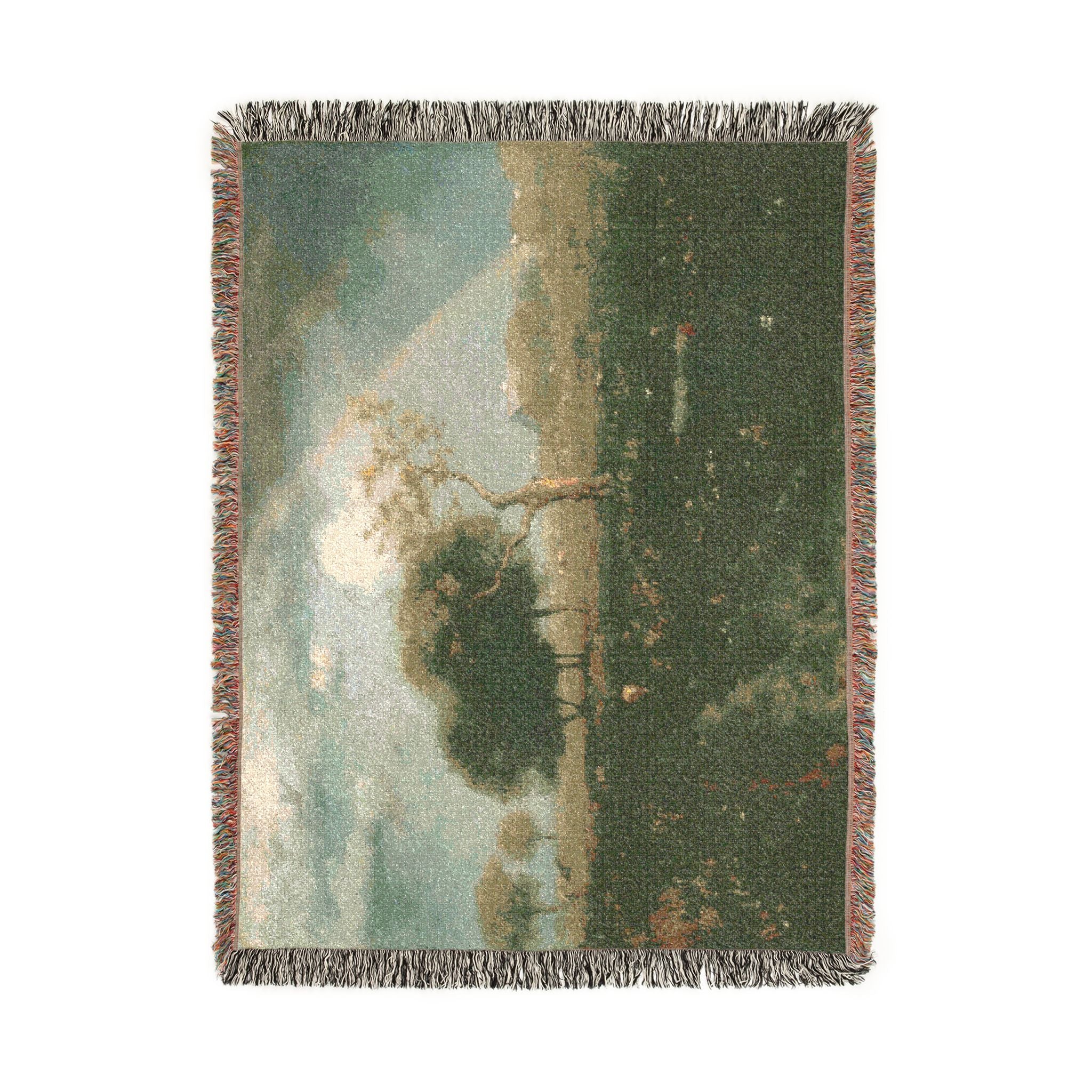 George Inness - After a Summer Shower | Woven Tapestry Blanket