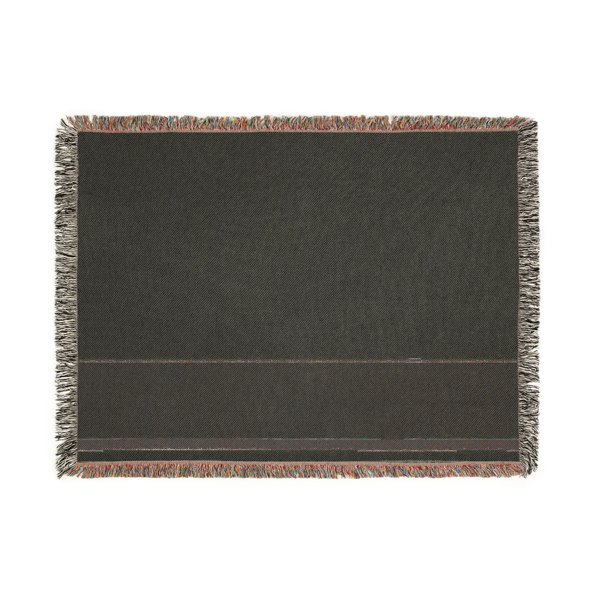 Quiet Throw — Warm White · Oat · Ink