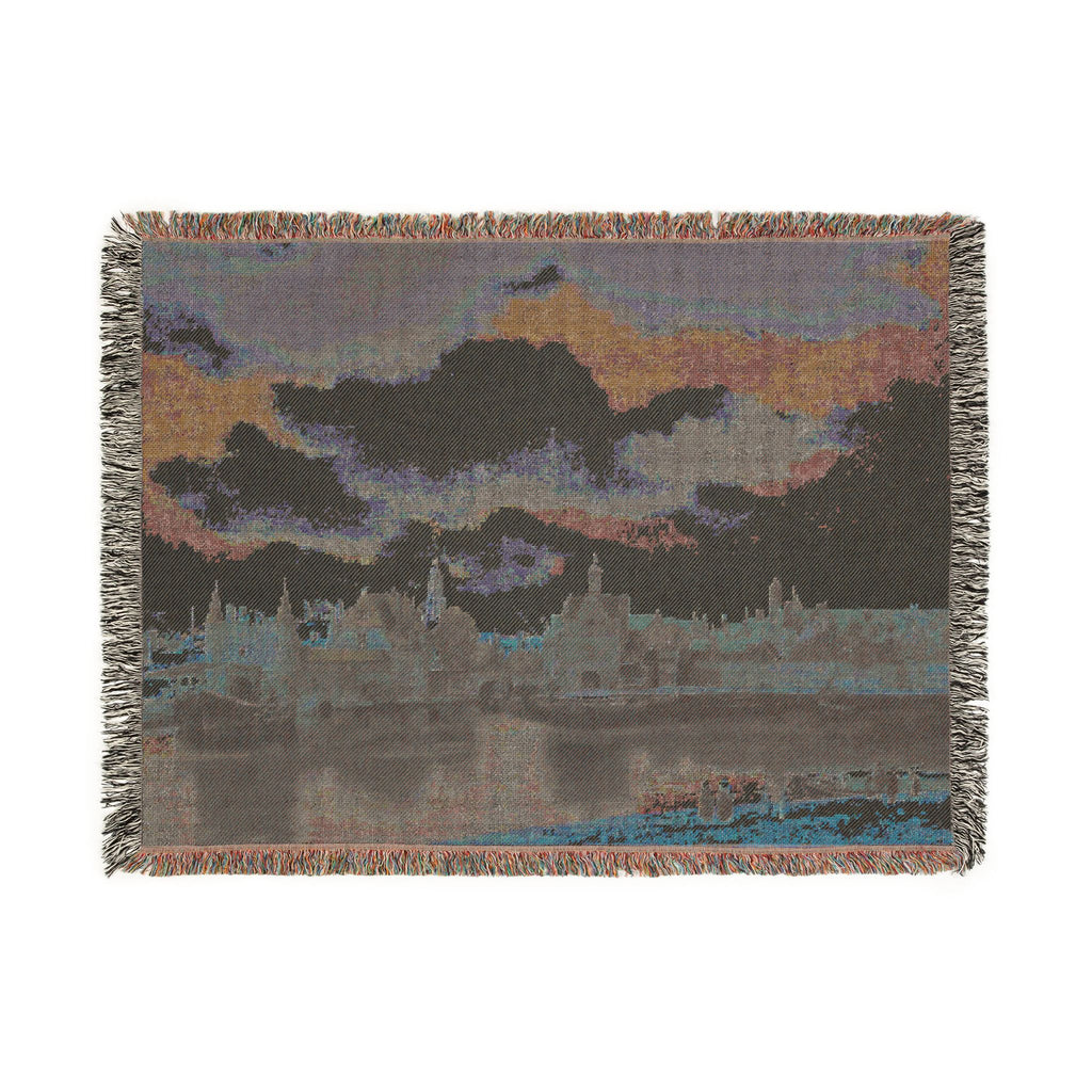 View of Delft, by Johannes Vermeer | Woven Tapestry Blanket