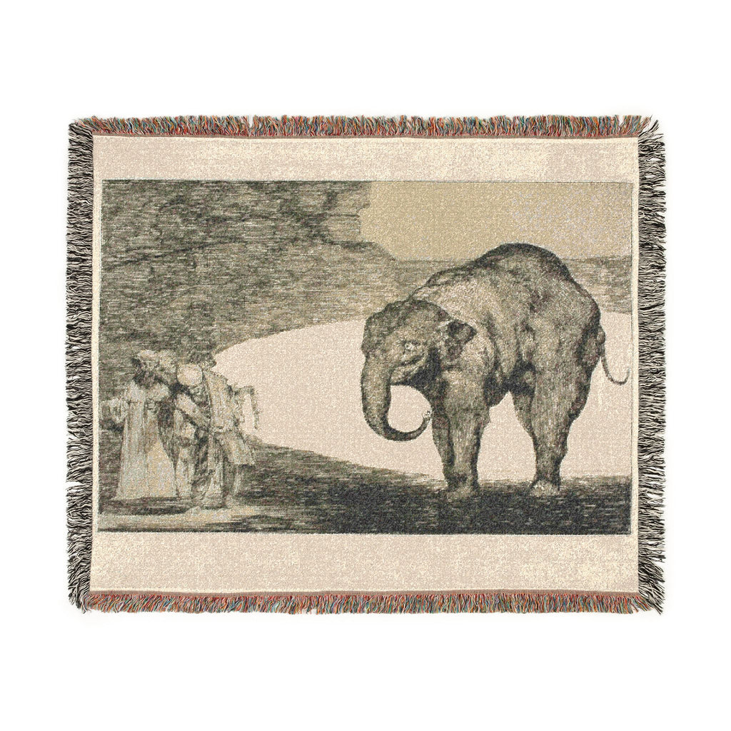 Francisco José de Goya y Lucientes - Animal Folly, from Disparates | Woven Tapestry Blanket