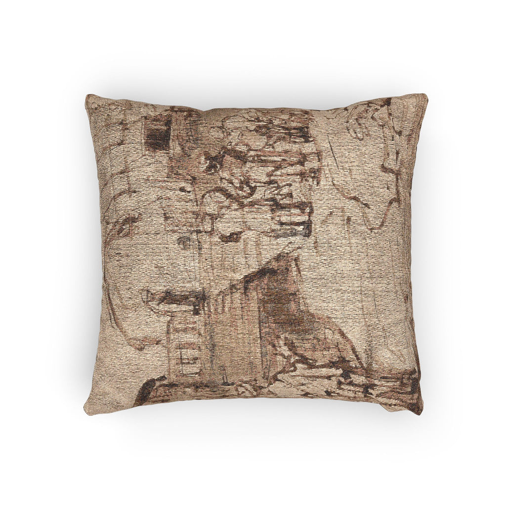Rembrandt van Rijn - Noah's Ark | Woven Pillow