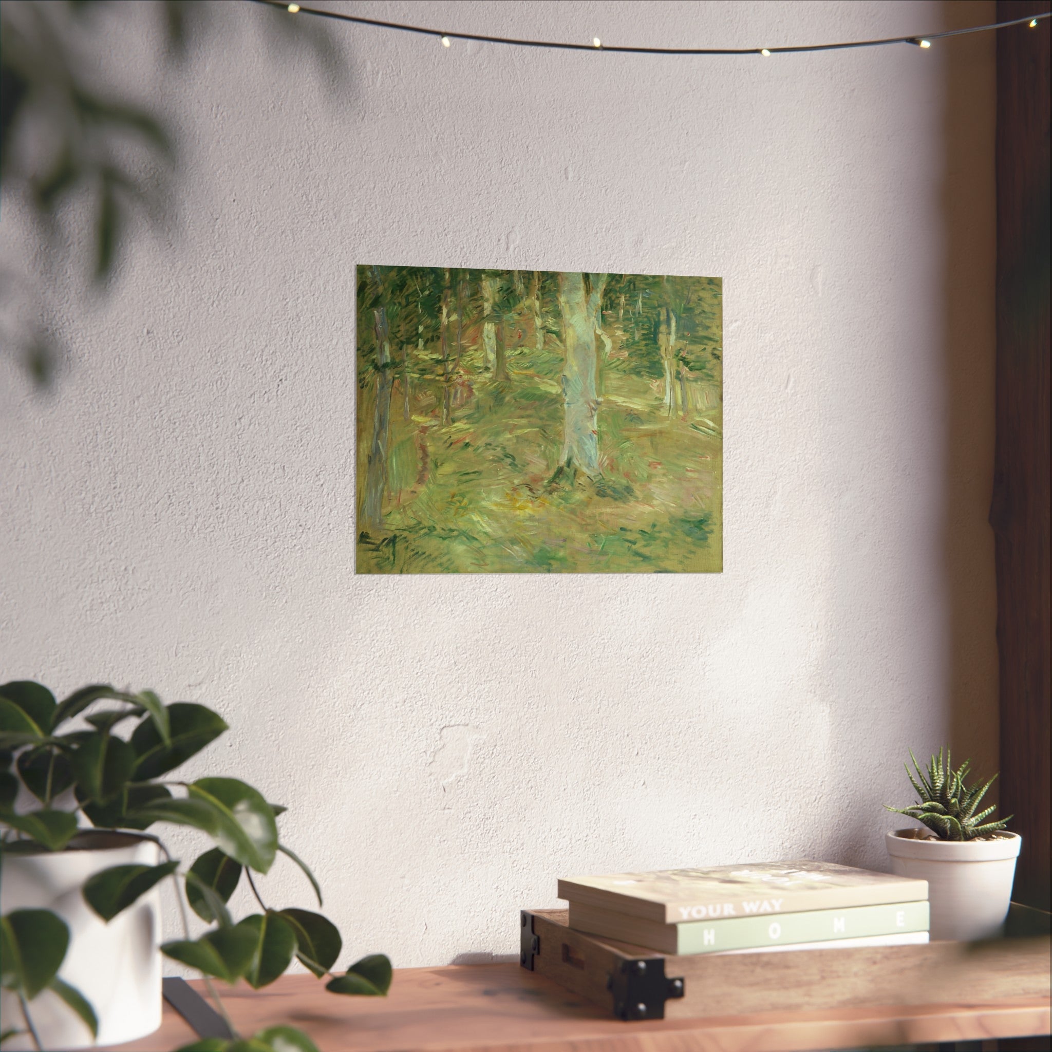 Berthe Morisot - Forêt de Compiègne | Fine Art Poster