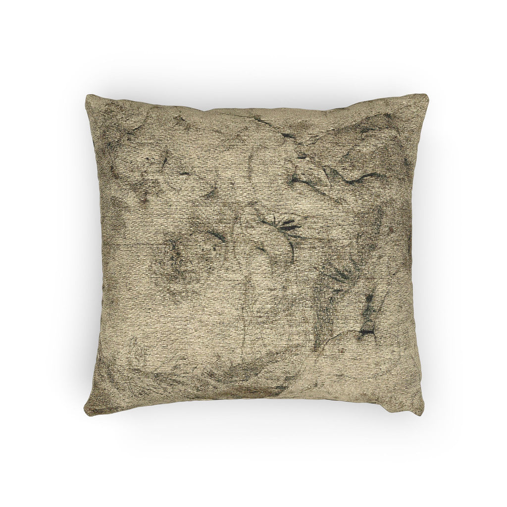 Anthony van Dyck - Young Bacchus and Companions | Woven Pillow
