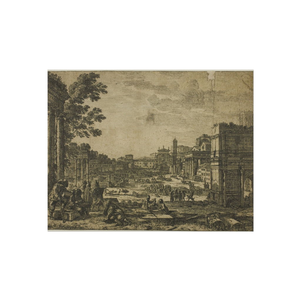 Claude Lorrain - The Roman Forum | Fine Art Poster
