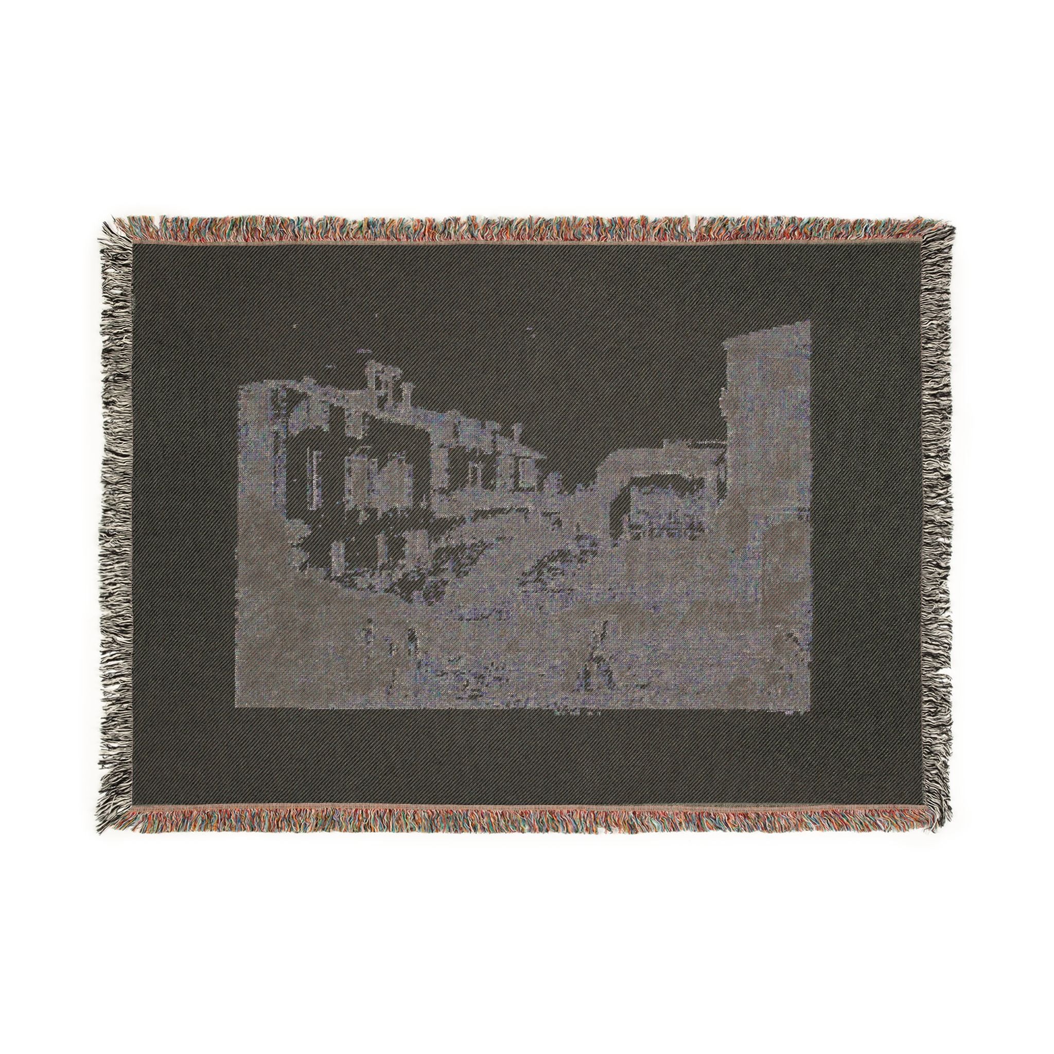 Canaletto - Le Porte Del Dolo, from Vedute | Woven Tapestry Blanket
