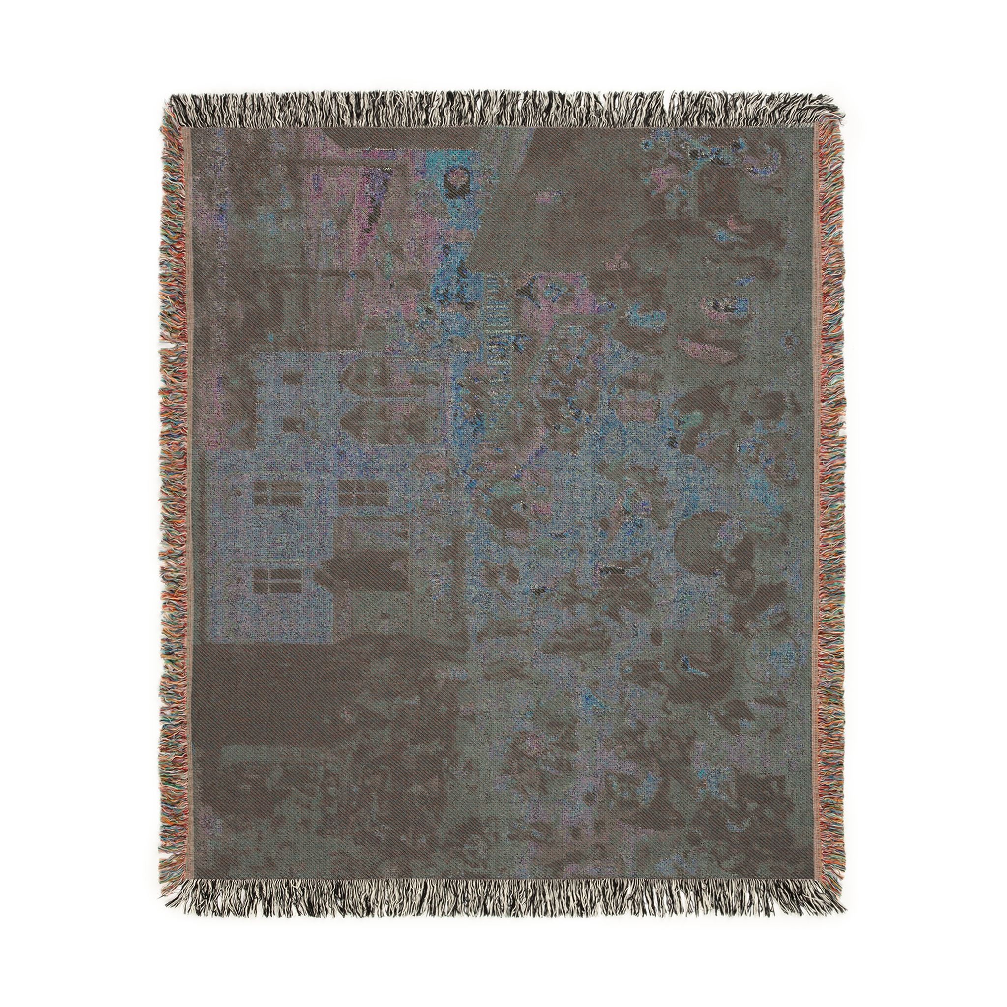 Pieter Bruegel the Elder - Children’s Games - Google Art Project | Woven Tapestry Blanket