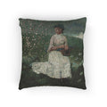 Winslow Homer - Peach Blossoms | Woven Pillow