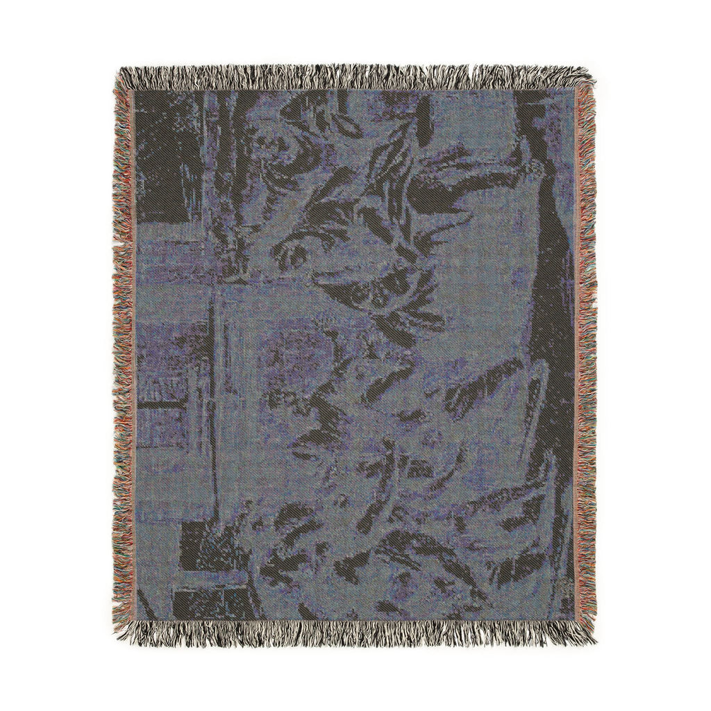 Nicolas Poussin - Adoration of the Shepherds | Woven Tapestry Blanket