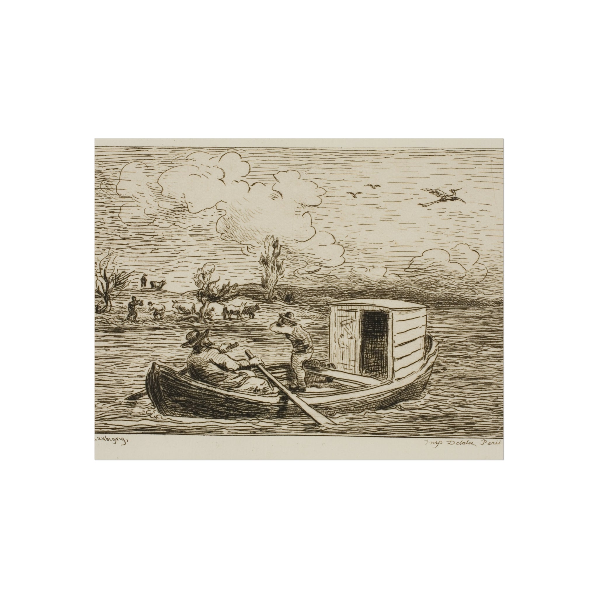 Charles François Daubigny - Cambronne's Word | Fine Art Poster