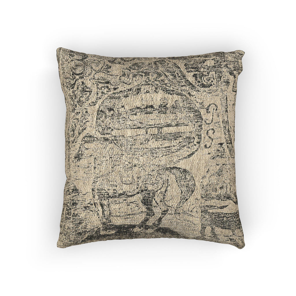Paul Gauguin - Horse, with Other Animals and Ornaments | Woven Pillow