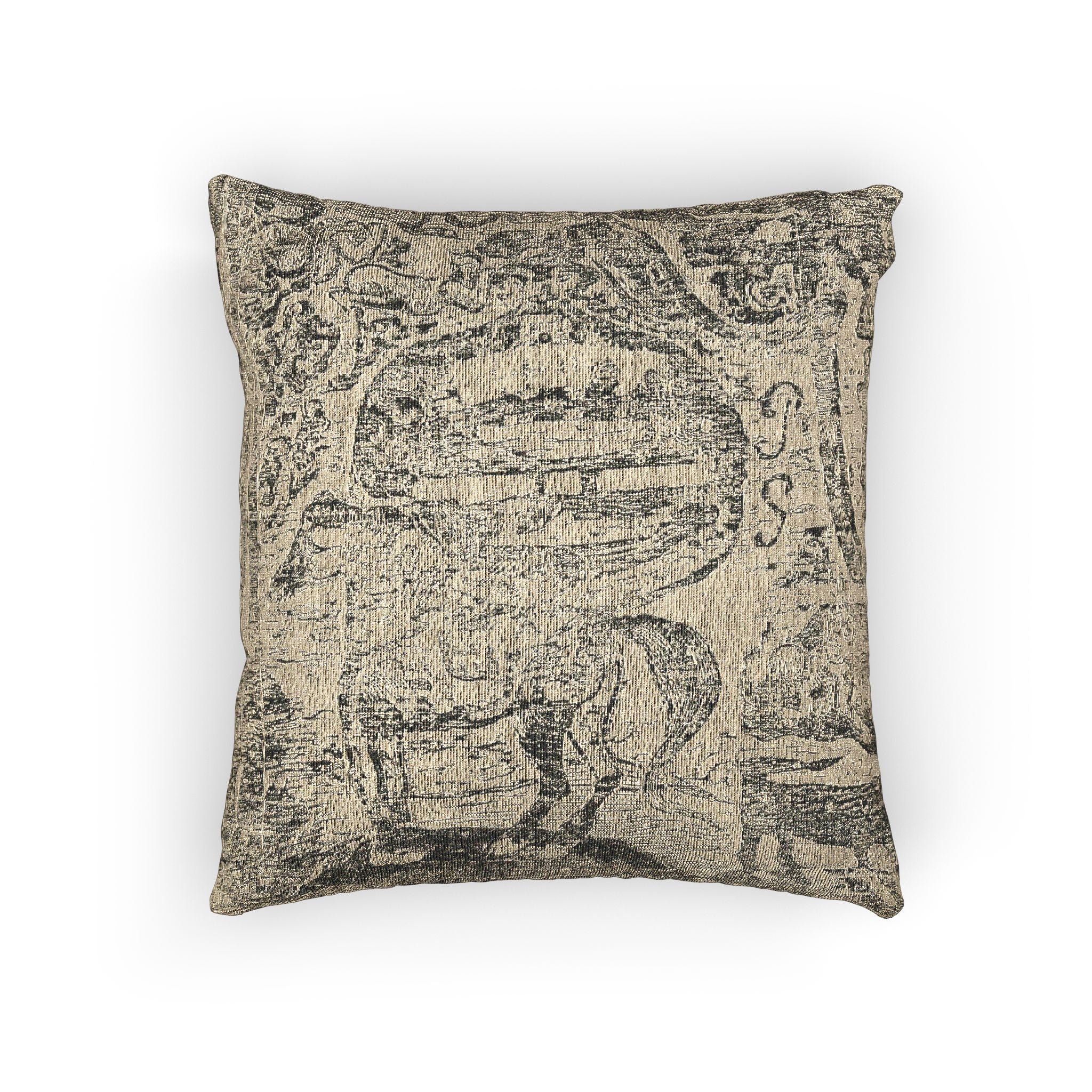 Paul Gauguin - Horse, with Other Animals and Ornaments | Woven Pillow