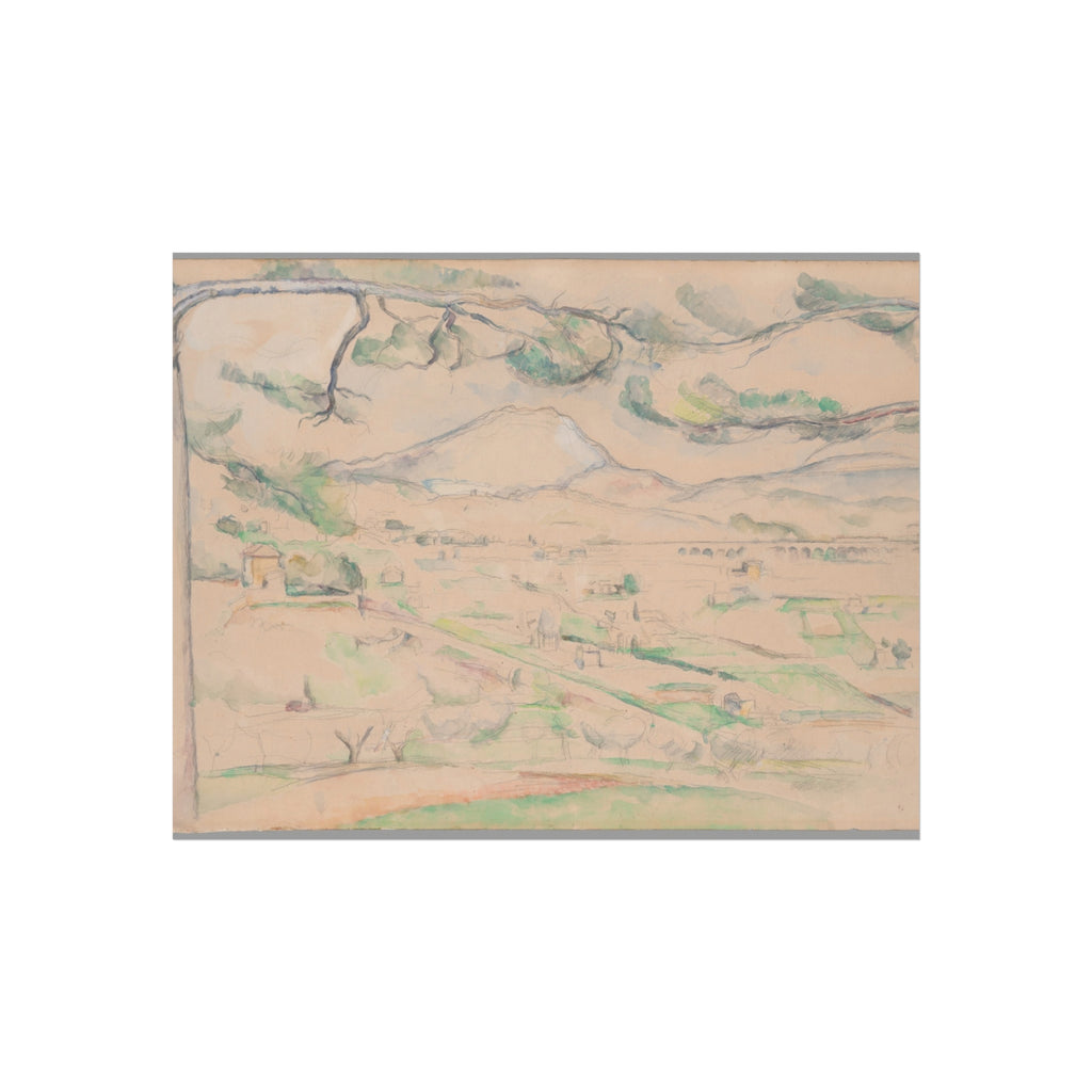 Paul Cezanne - Montagne Sainte-Victoire (The Arc Valley) | Fine Art Poster