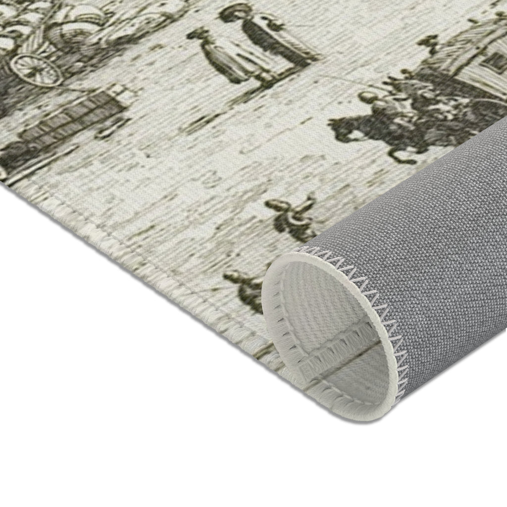 Canaletto - Mestre, from Vedute | Area Rug