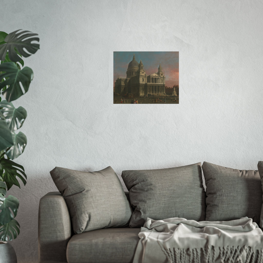 Canaletto - St. Paul's Cathedral - Google Art Project | Fine Art Poster