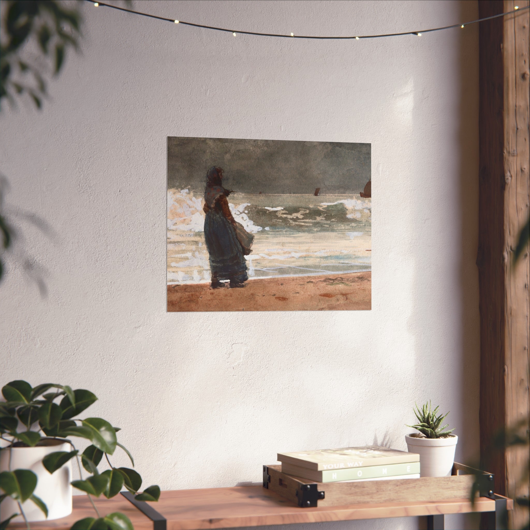 Winslow Homer - The Watcher, Tynemouth | Fine Art Poster