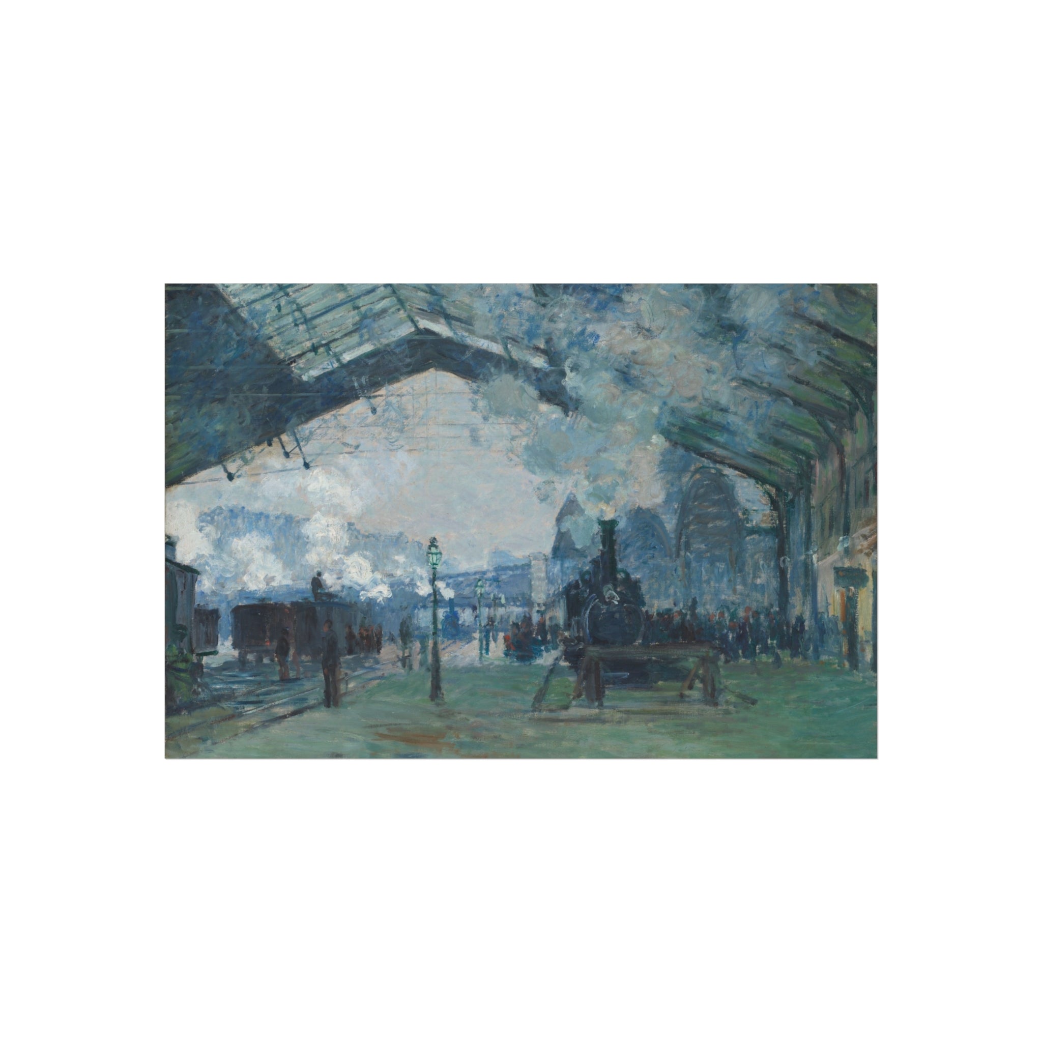 Claude Monet - Gare Saint-Lazare | Fine Art Poster