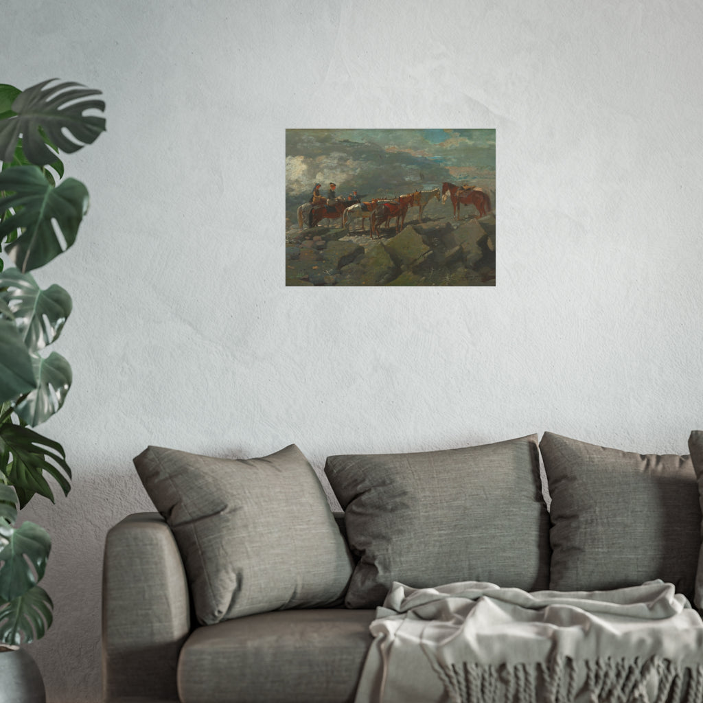 Winslow Homer - Mount Washington | Fine Art Poster
