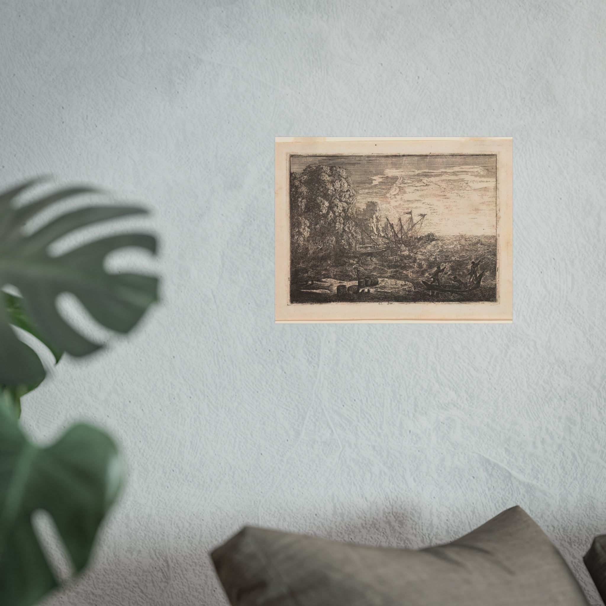 Claude Lorrain - The Tempest | Fine Art Poster