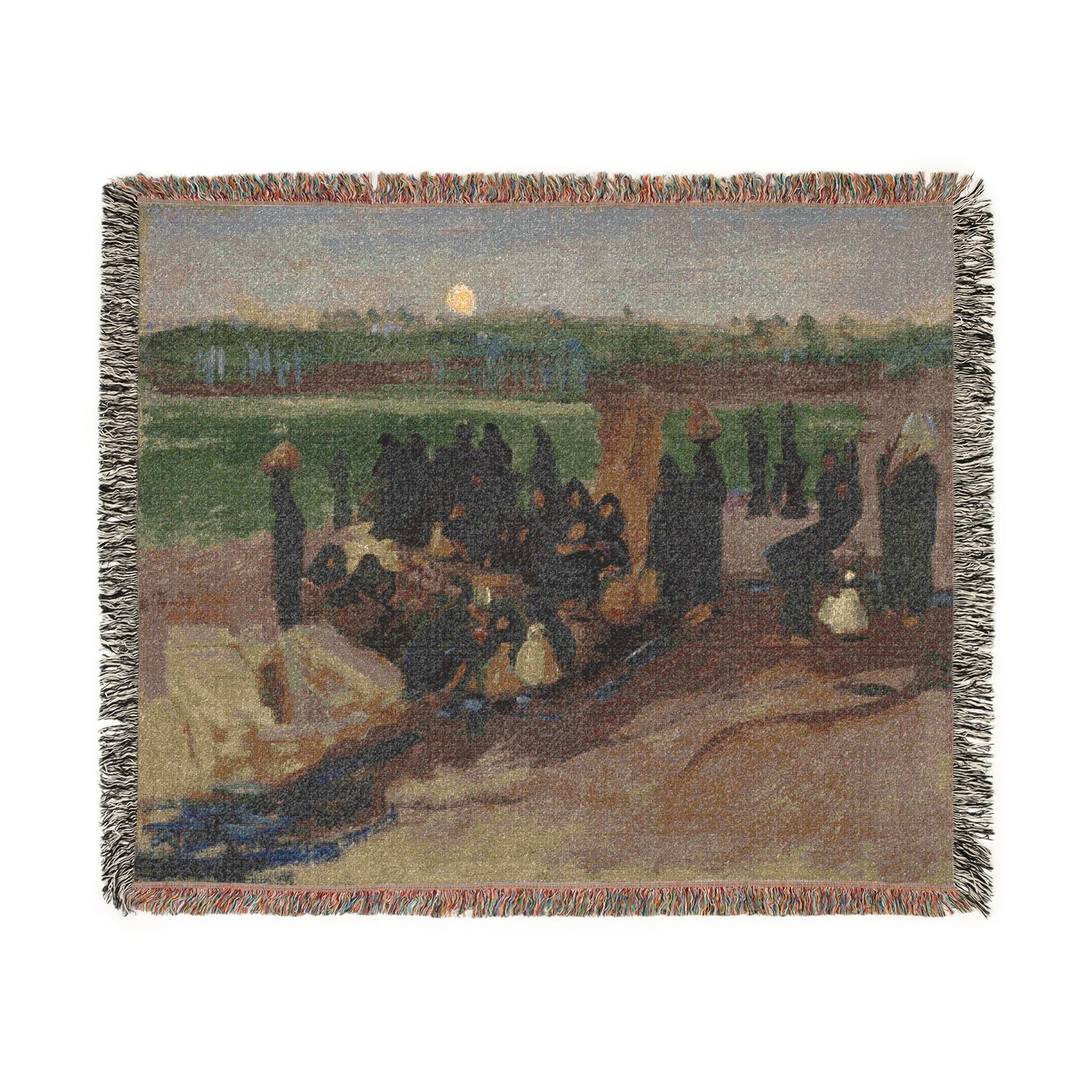 Water Carriers on the Nile John Singer Sargent Tapestry Blanket