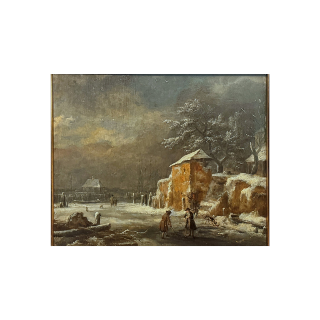 Hamburg, Kunsthalle, Jacob van Ruisdael, Winterlandschaft | Fine Art Poster