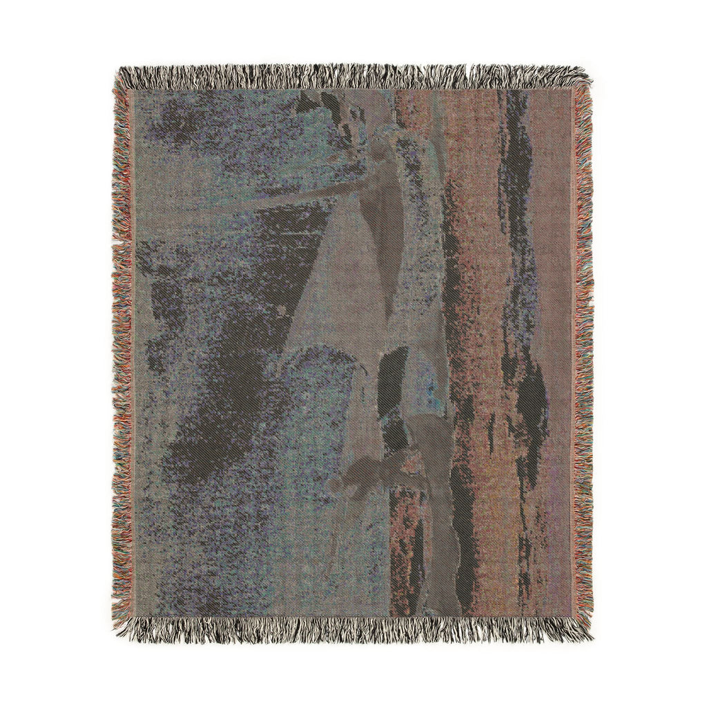 Winslow Homer - Stowing Sail | Woven Tapestry Blanket