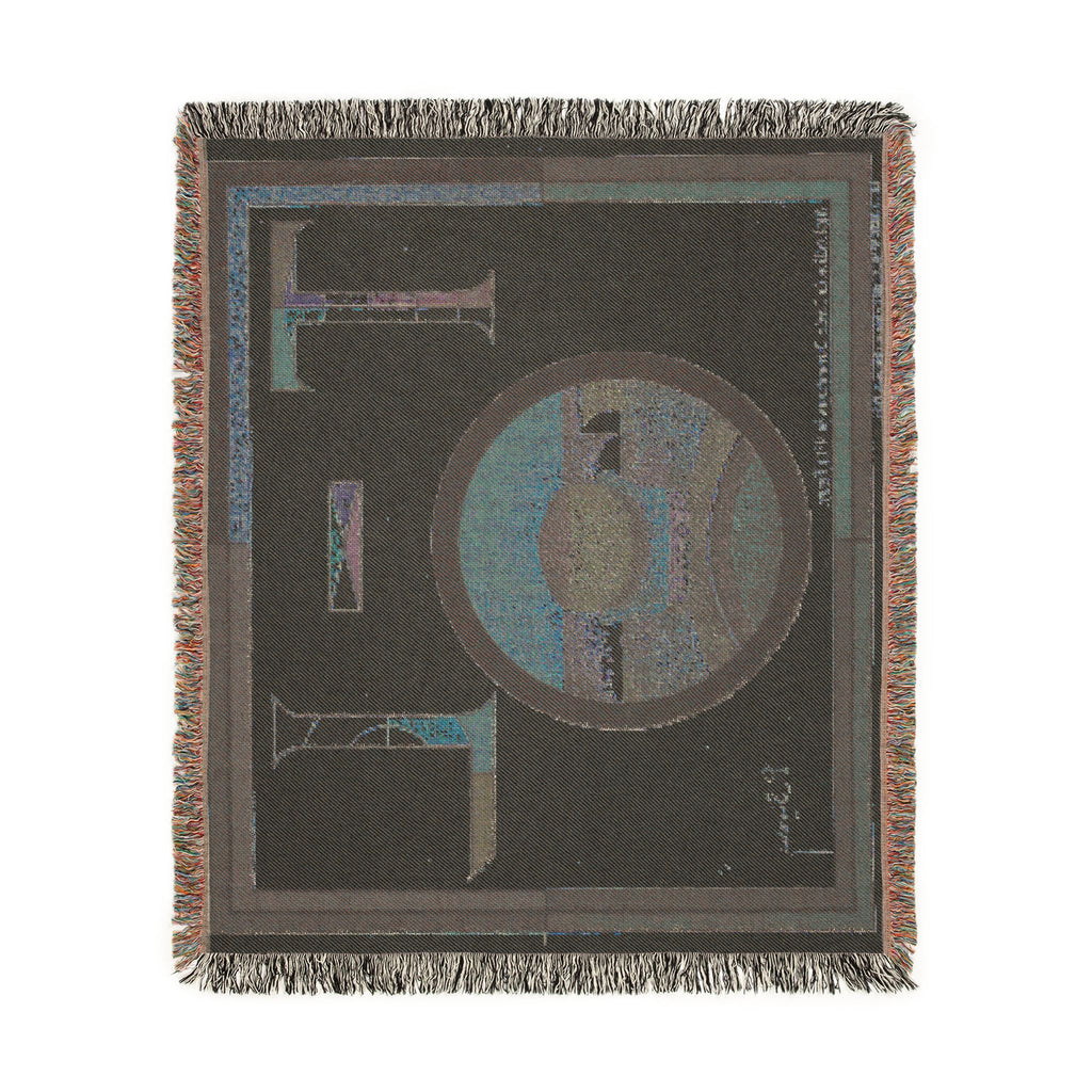 Paul Signac - Chromatic Circle | Woven Tapestry Blanket