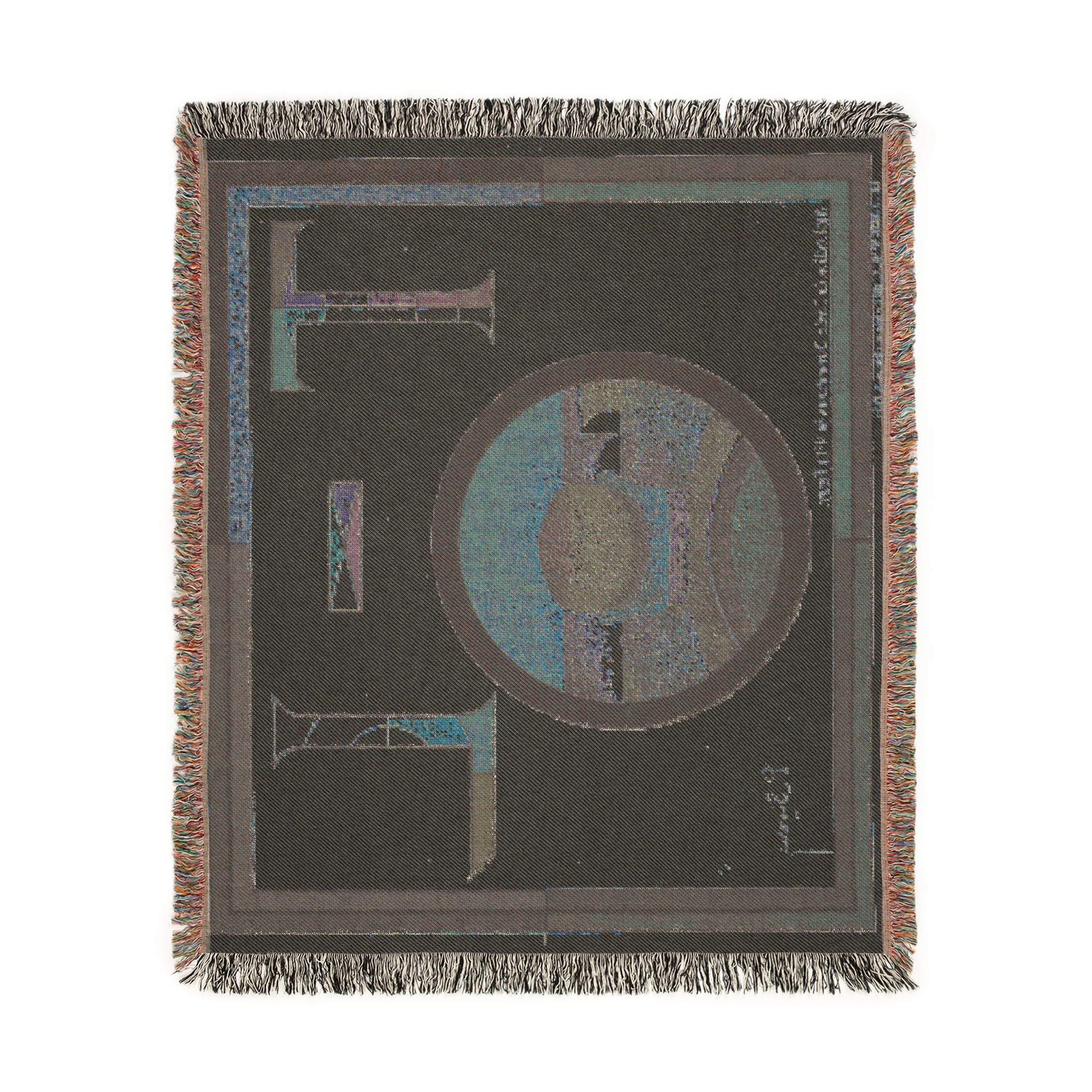 Paul Signac - Chromatic Circle | Woven Tapestry Blanket