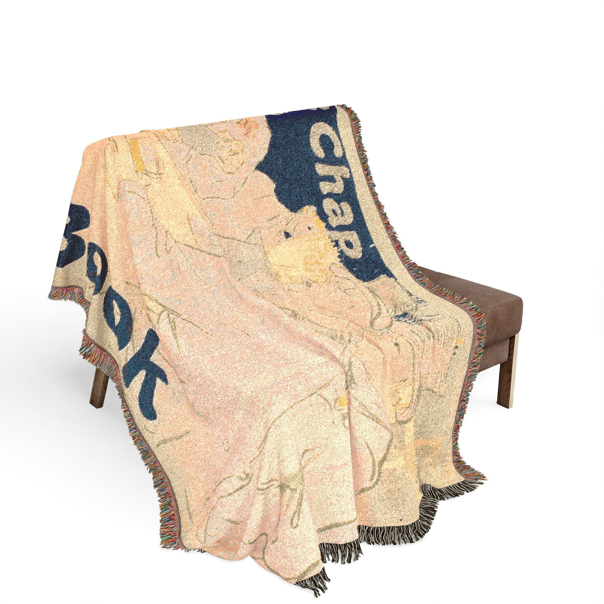 Irish and American Bar, Rue Royale Henri de Toulouse-Lautrec Tapestry Blanket