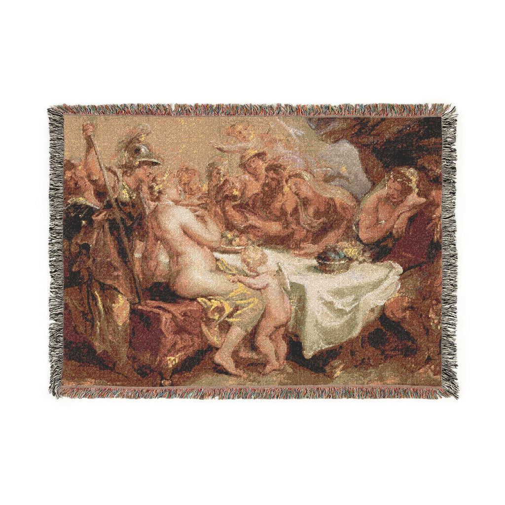 Peter Paul Rubens - The Wedding of Peleus and Thetis | Woven Tapestry Blanket