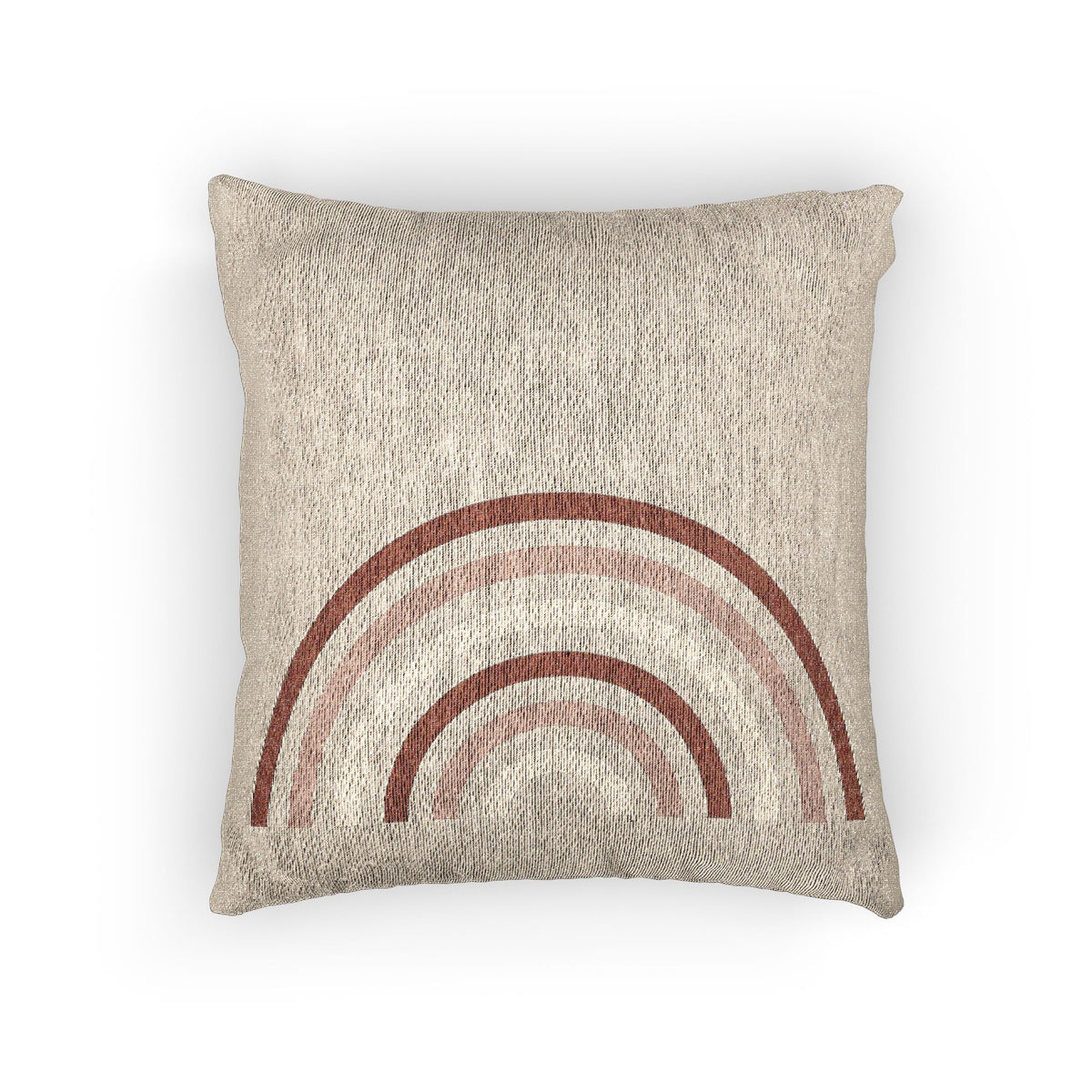 Dune Arch Rainbow Woven Pillow