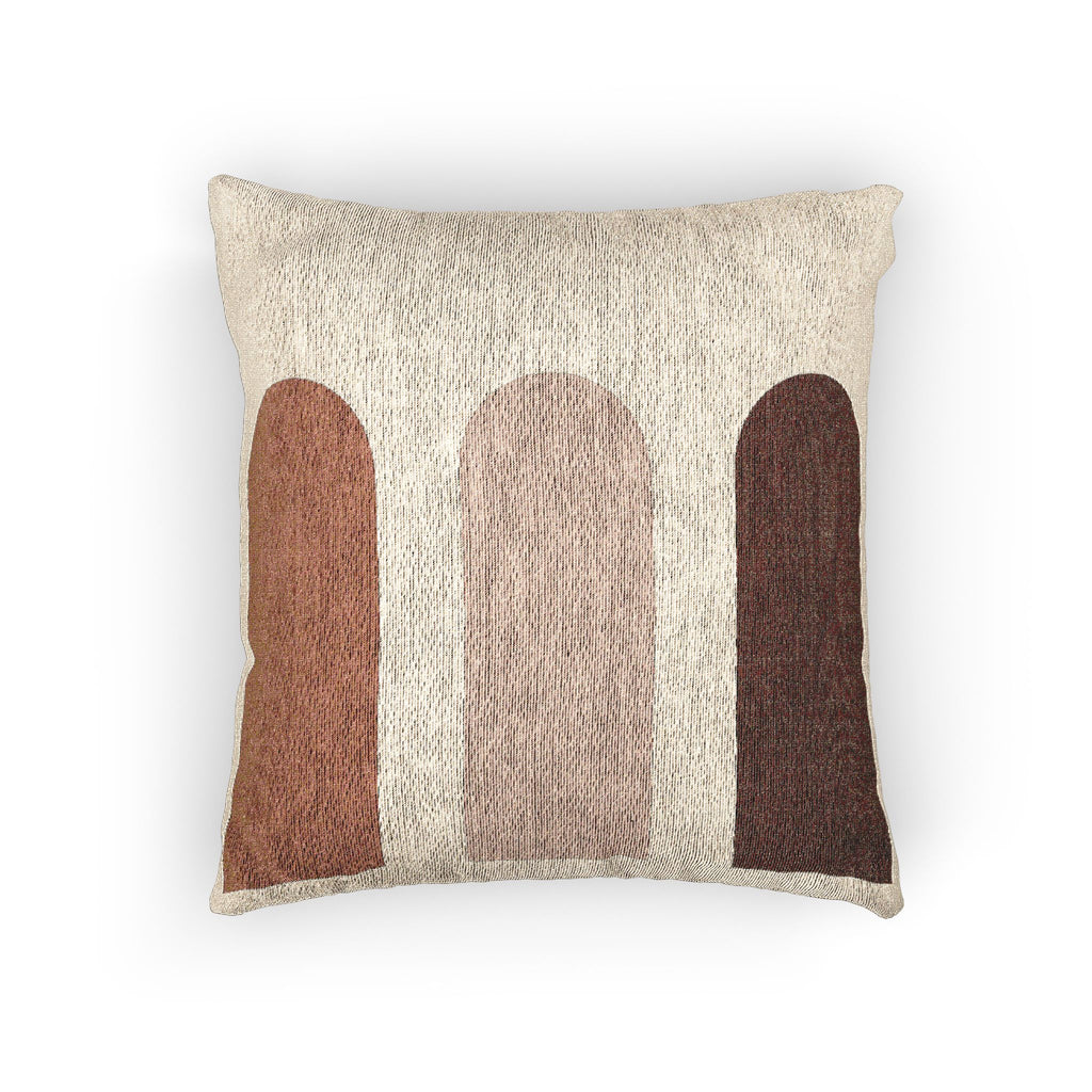 Kiln Three Doorways Woven Pillow