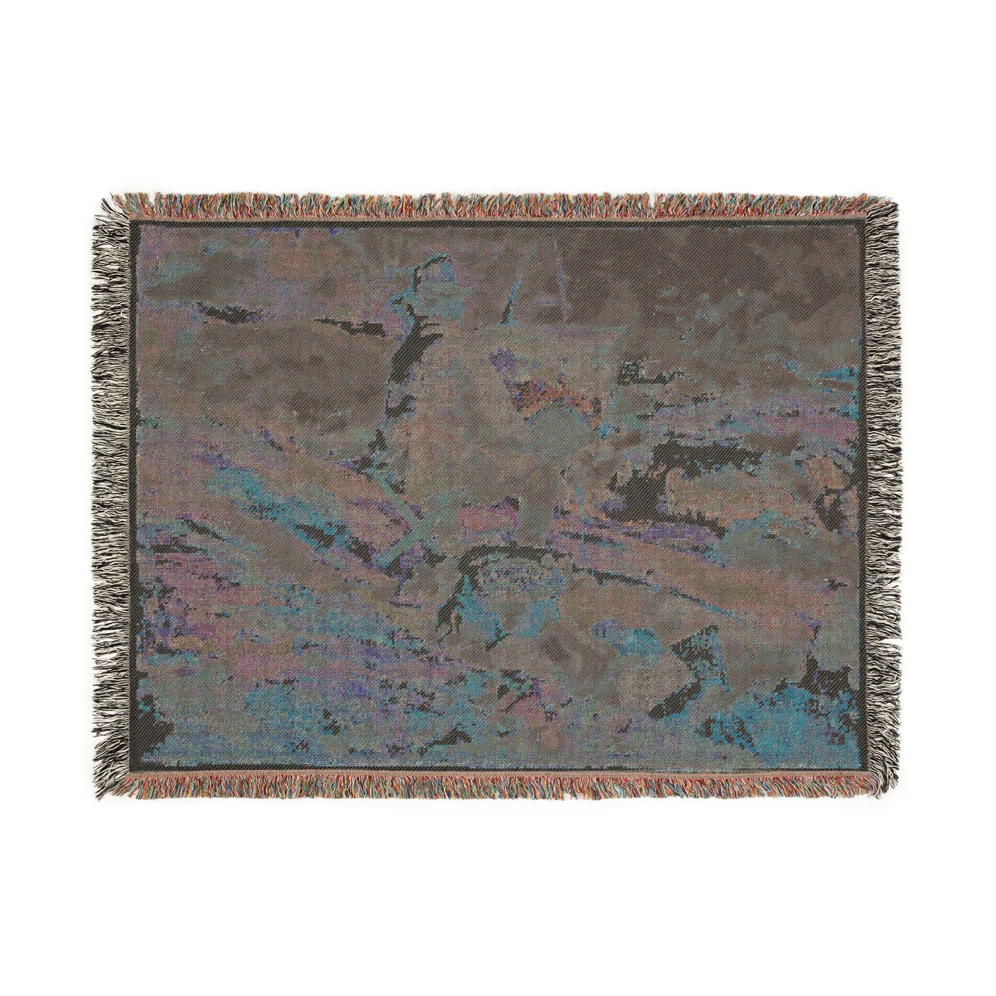 John Singer Sargent - An Artist at His Easel | Woven Tapestry Blanket