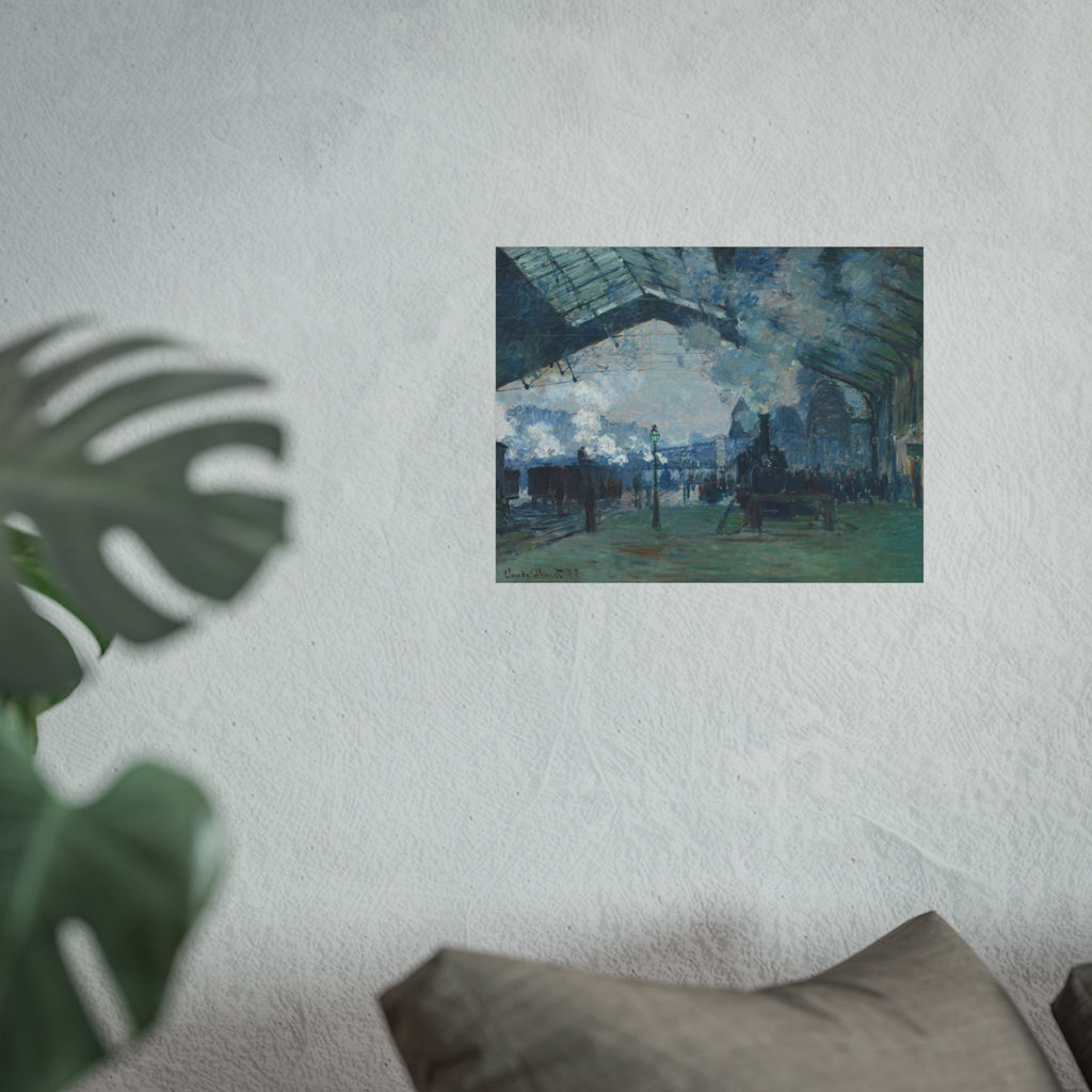 Claude Monet - Gare Saint-Lazare | Fine Art Poster