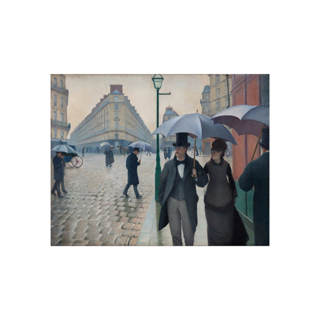 Gustave Caillebotte - Paris Street; Rainy Day | Fine Art Poster