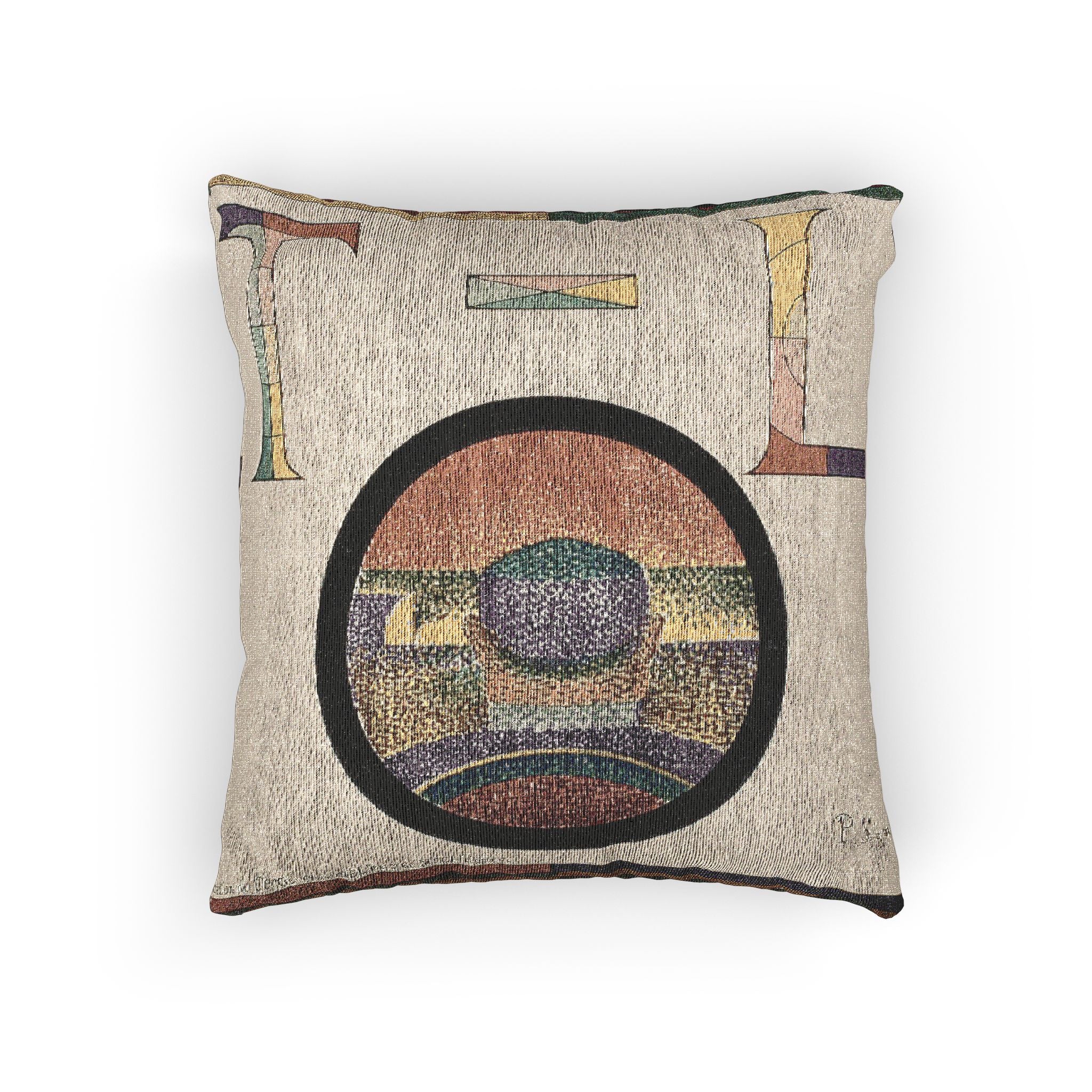 Paul Signac - Chromatic Circle | Woven Pillow