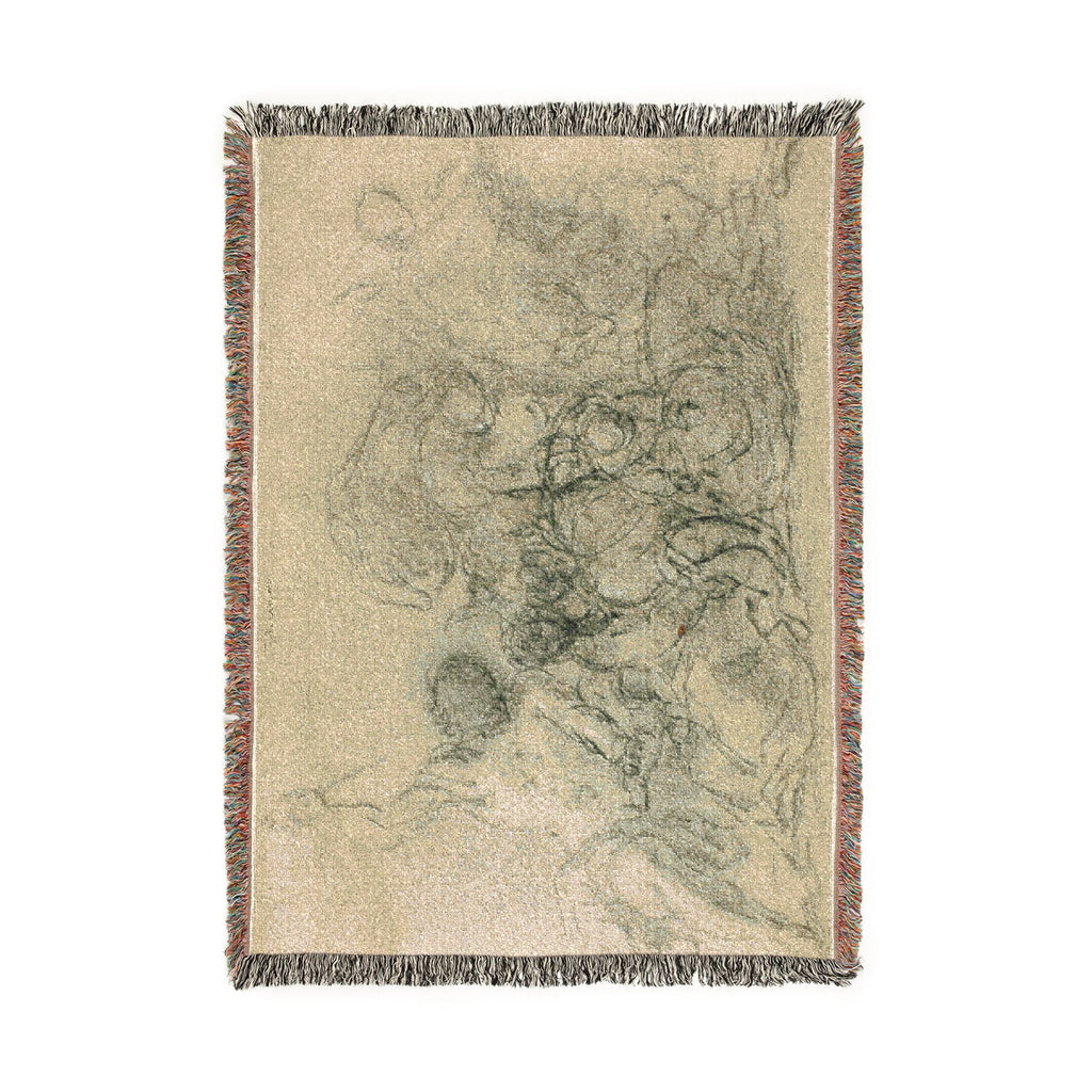 Circle of Titian - Massacre of the Innocents | Woven Tapestry Blanket