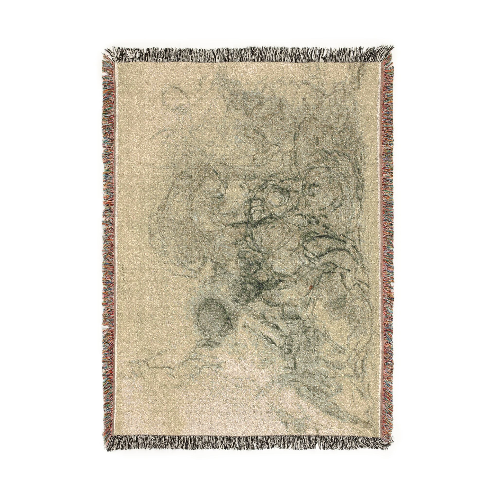 Circle of Titian - Massacre of the Innocents | Woven Tapestry Blanket